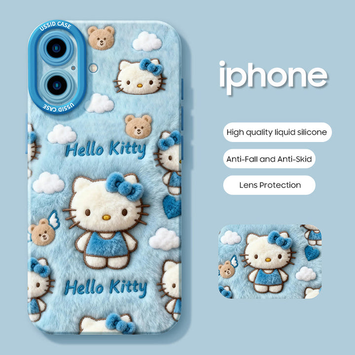 Hello Kitty Liquid Silicone Phone Case