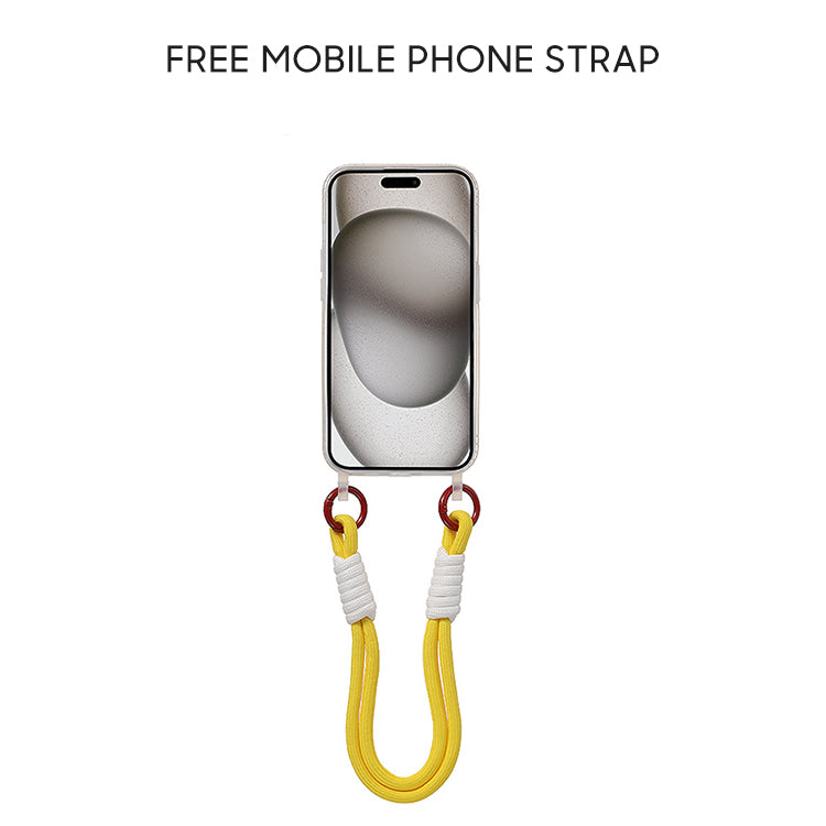 Cartoon iPhone Case with Card Holder & Lanyard – 4 Styles | CaseKo