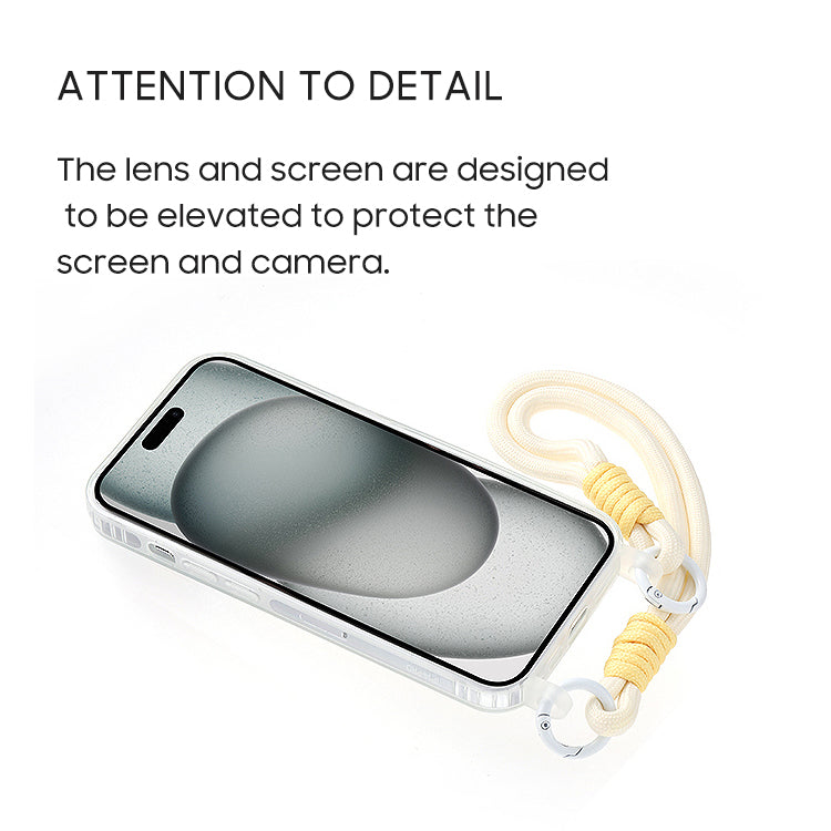 Cartoon iPhone Case with Card Holder & Lanyard – 4 Styles | CaseKo