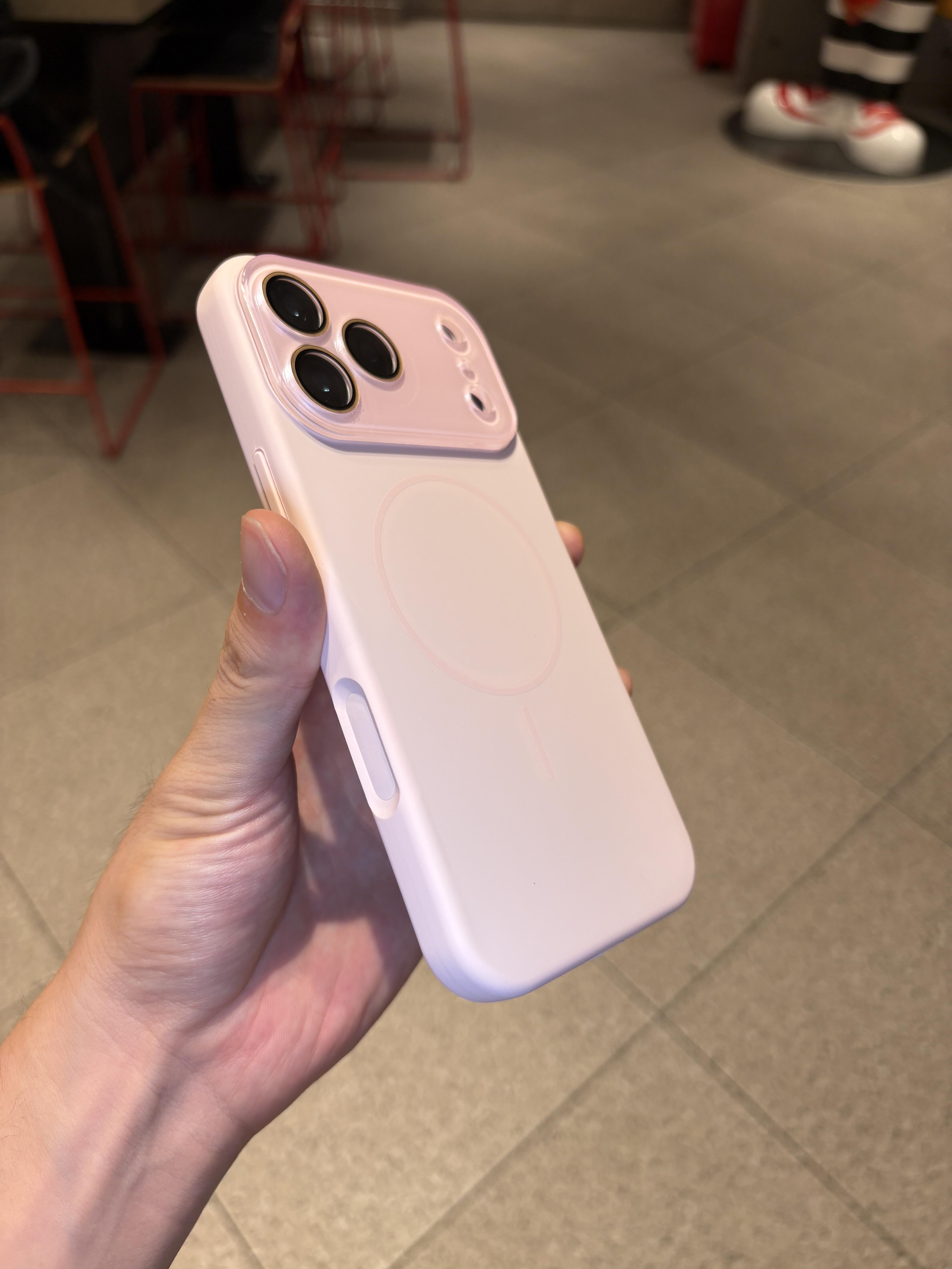 MagSafe Silicone iPhone Case with Sliding Lens Cover - Camera Protection
