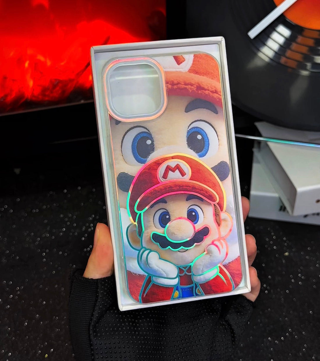 Mario Yoshi Angel Eye mobile phone case