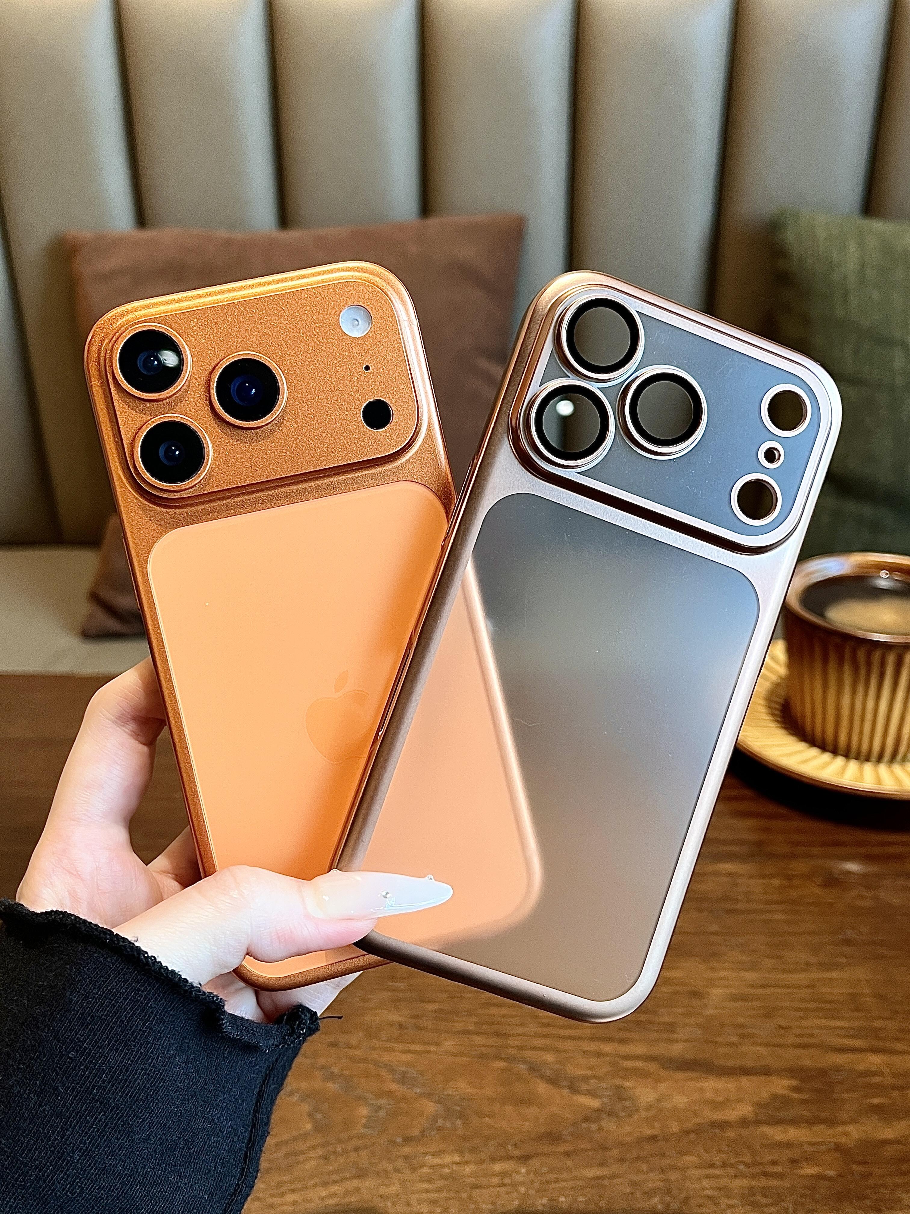 Luxury Electroplated Solid Color Case