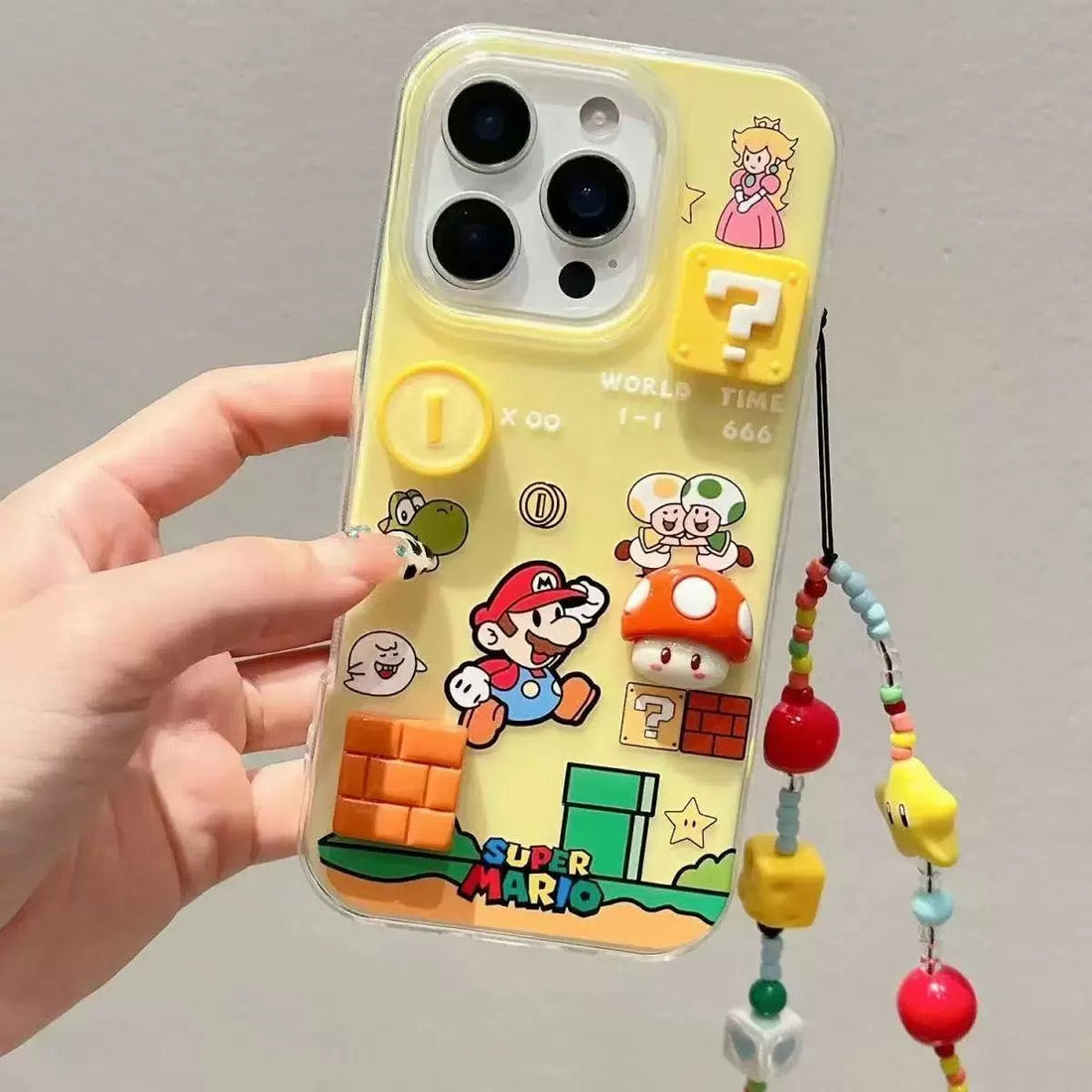 Cartoon Super Mario iPhone Case – 4 Colors | CaseKo
