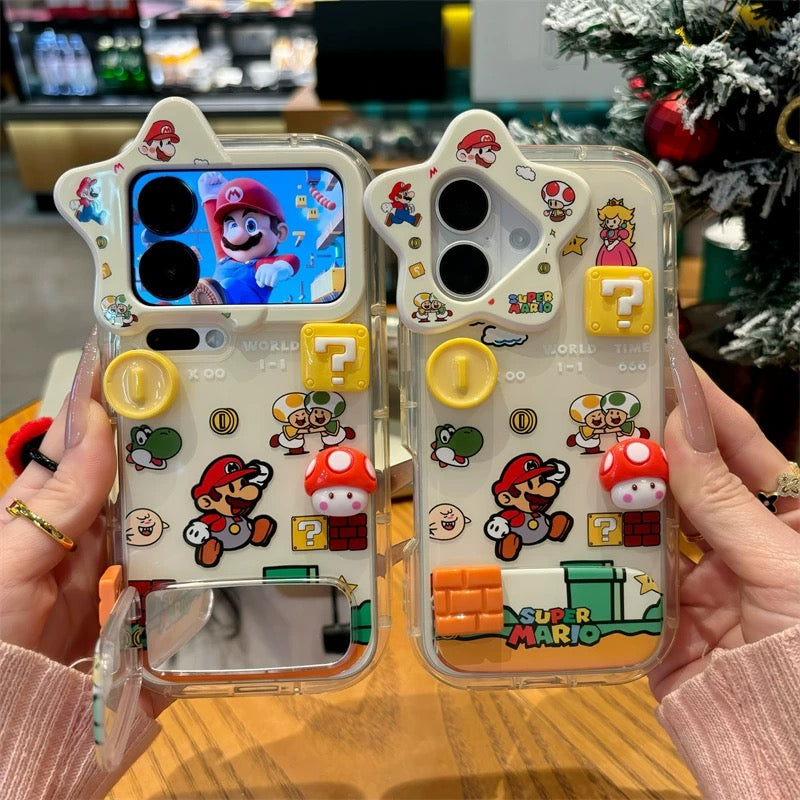 Cute Cartoon Super Mario iPhone Case – Vanilla Cream | CaseKo