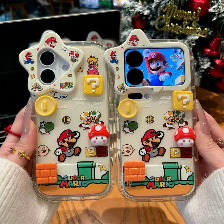 Cute Cartoon Super Mario iPhone Case – Vanilla Cream | CaseKo