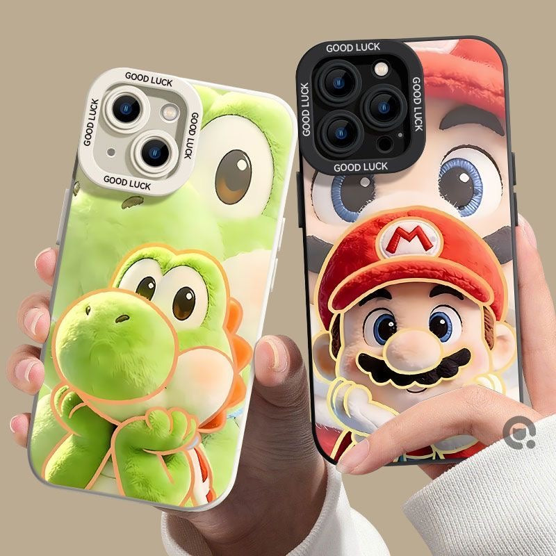 Mario Yoshi Angel Eye mobile phone case