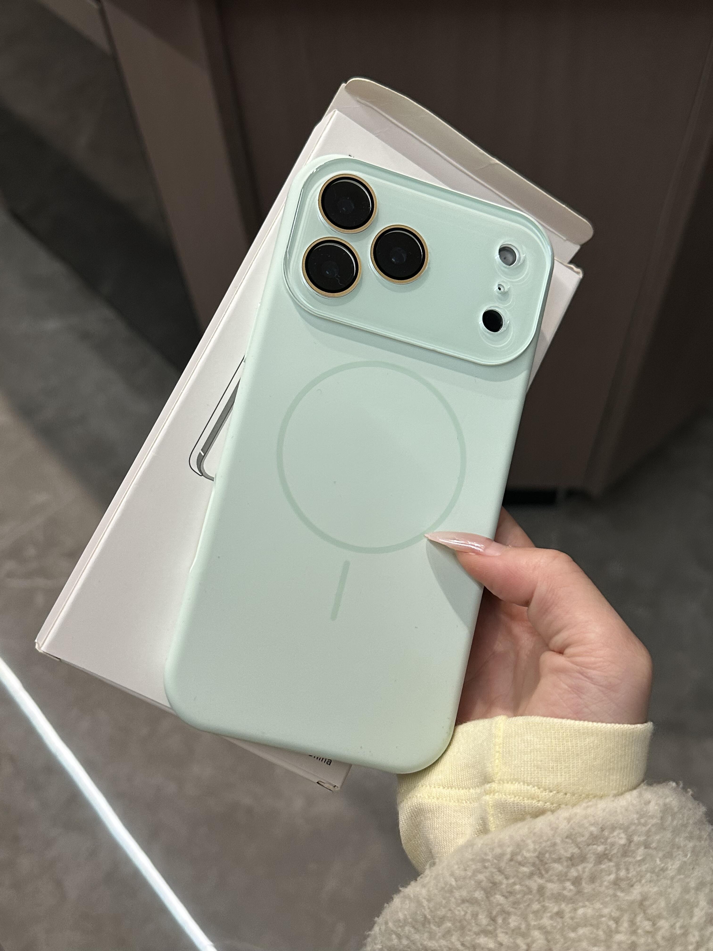 MagSafe Silicone iPhone Case with Sliding Lens Cover - Camera Protection