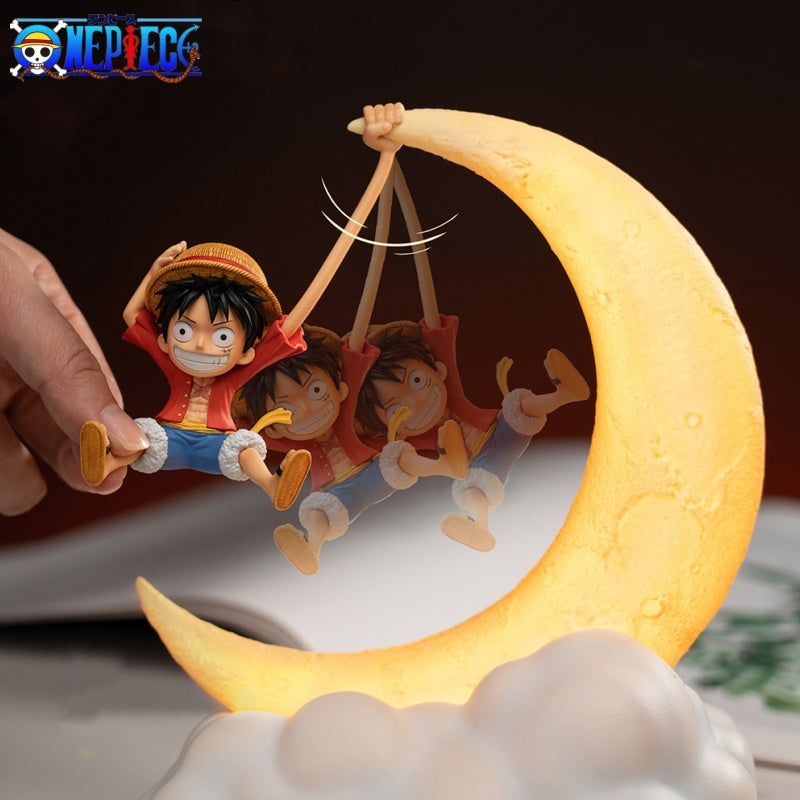 Lu.ffy Night Light – O.ne P.iece LED Lamp for Anime Fans