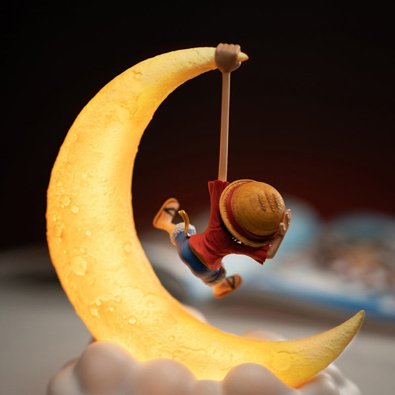 Lu.ffy Night Light – O.ne P.iece LED Lamp for Anime Fans