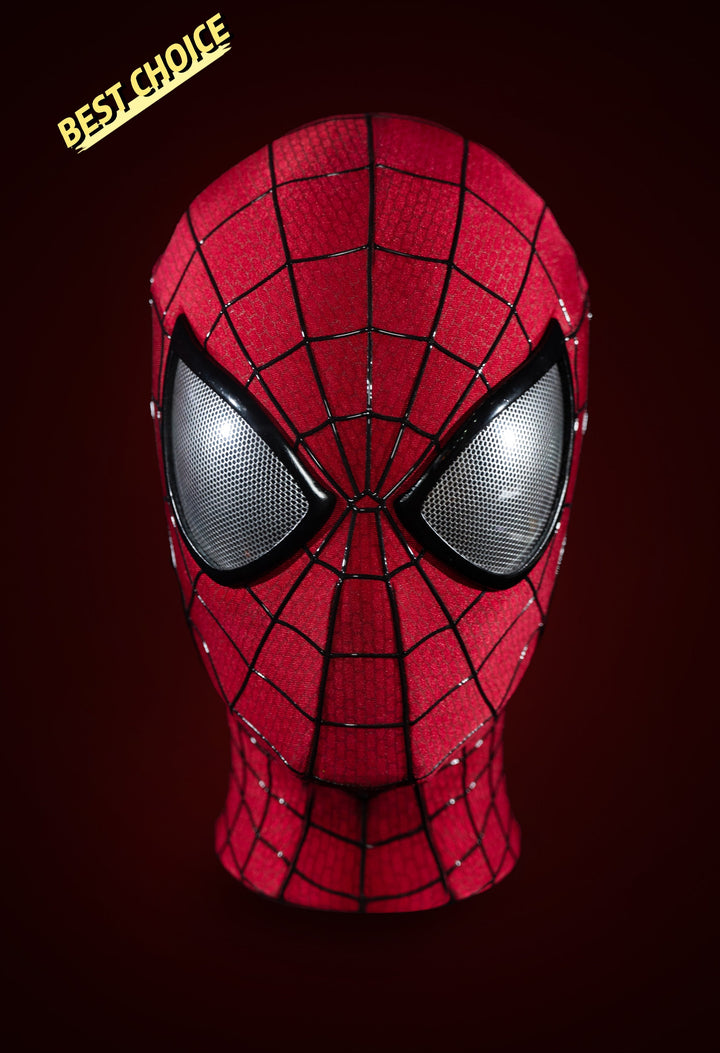 Handmade V5 Full‑Head Mask with Magnetic Lenses – Fan‑Made Marvel Prop