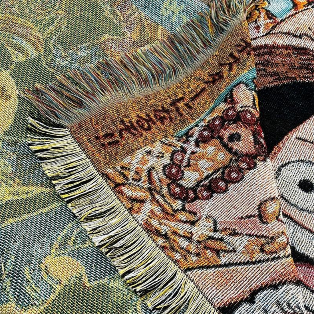 Demon Slayer Woven Blanket – Cozy Sofa or Bed Cover