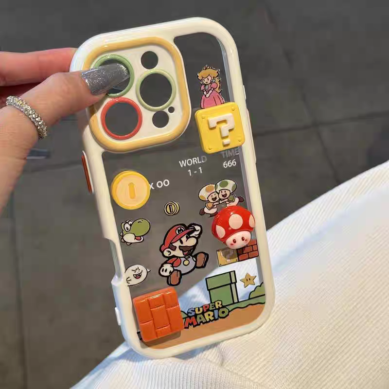 Mario Sticker 3D case