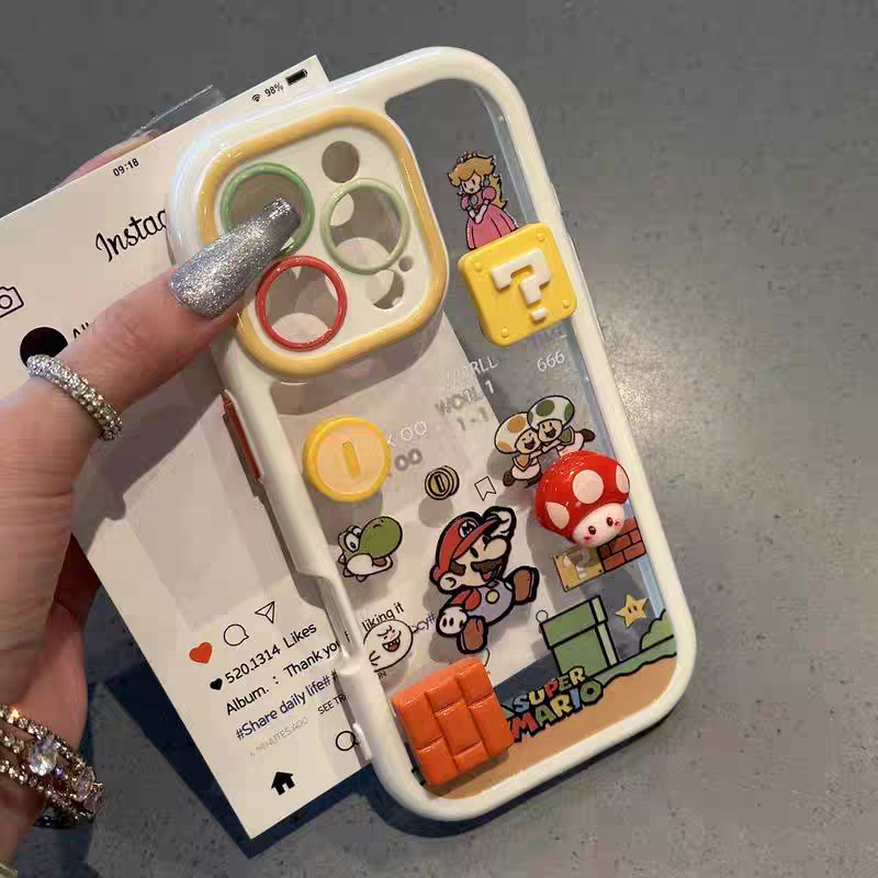 Mario Sticker 3D case