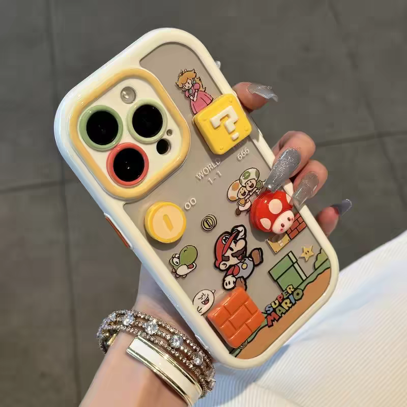 Mario Sticker 3D case